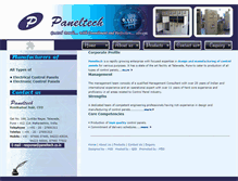 Tablet Screenshot of paneltech.co.in